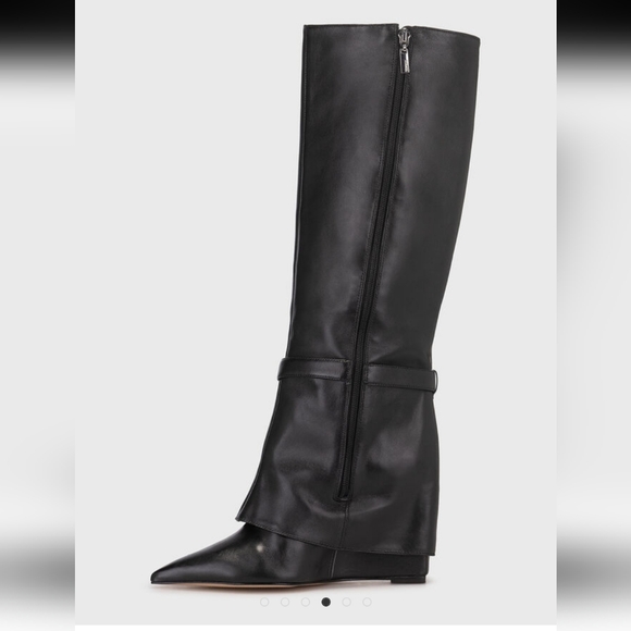 SCHUTZ Black Leather Boots - Picture 3 of 12